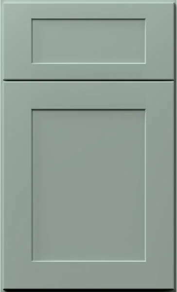 Shaker Sage Green kitchen cabinet door by MNK Cabinet